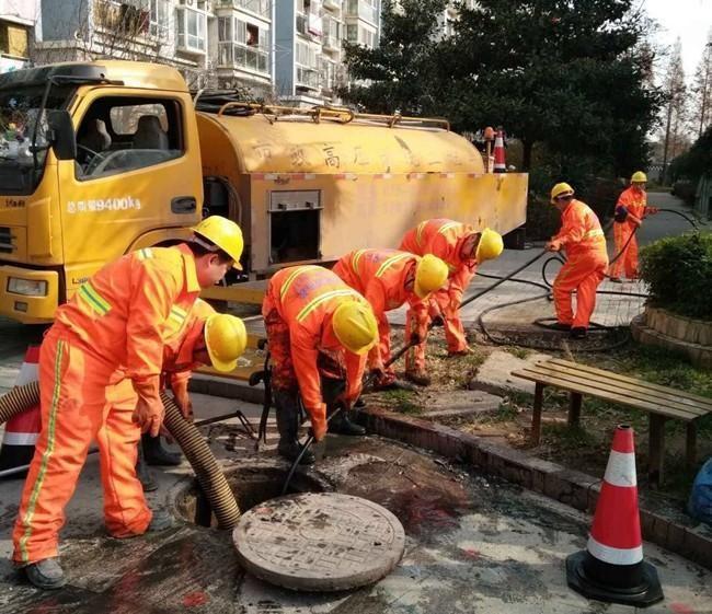 江海市政管道清淤